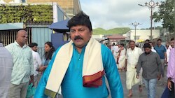 Nikhil: 'స్వయంభూ' కోసం తిరుమల శ్రీవారి వచ్చిన యువ నటుడు నిఖిల్‌