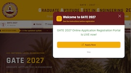 GATE 2027 రిజిస్ట్రేషన్లు ప్రారంభం.. కొత్తగా 'రోబోటిక్స్ అండ్ ఆటోమేషన్' సబ్జెక్ట్ చేరిక.. దరఖాస్తు చేసుకోండిలా!