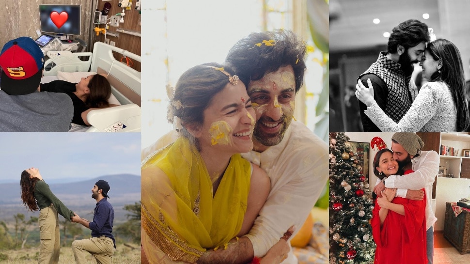 Alia Bhatt And Ranbir Kapoor 1st Wedding Anniversary Pics | పెళ్లై ...