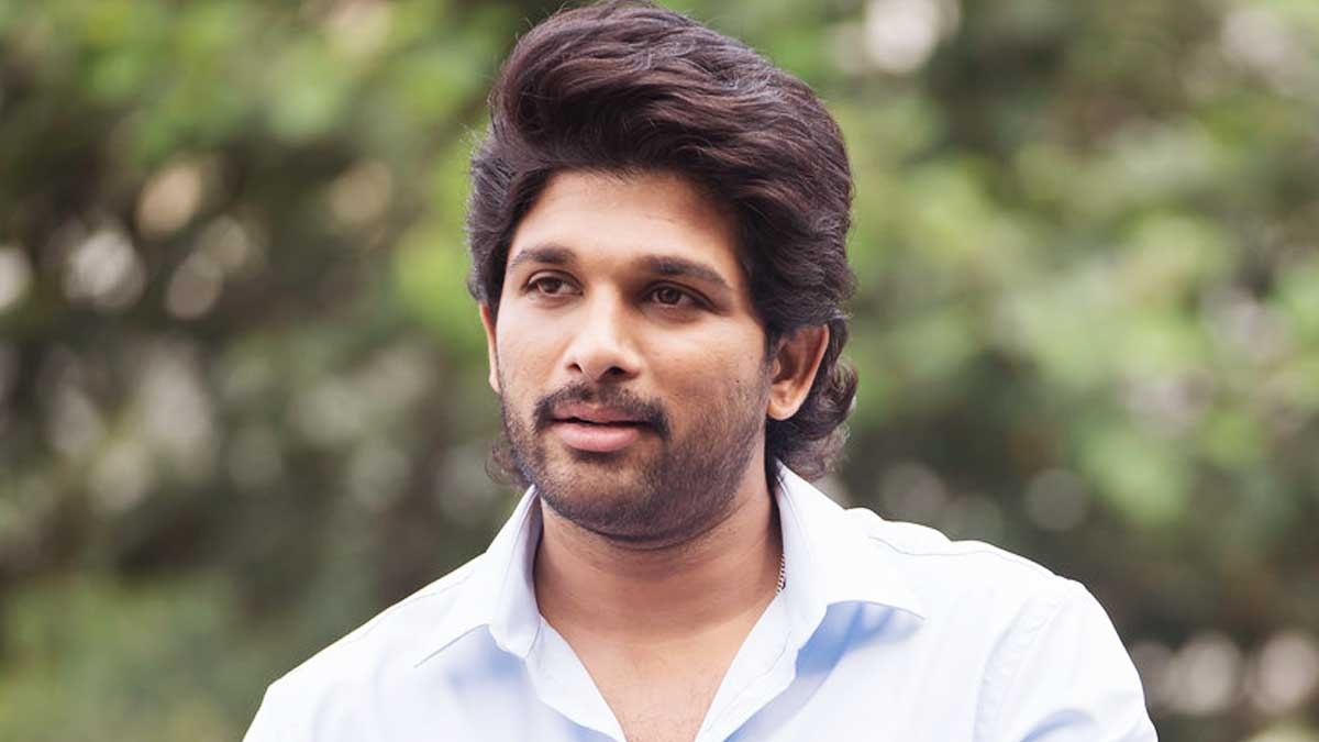 Allu Arjun Drinking Video
