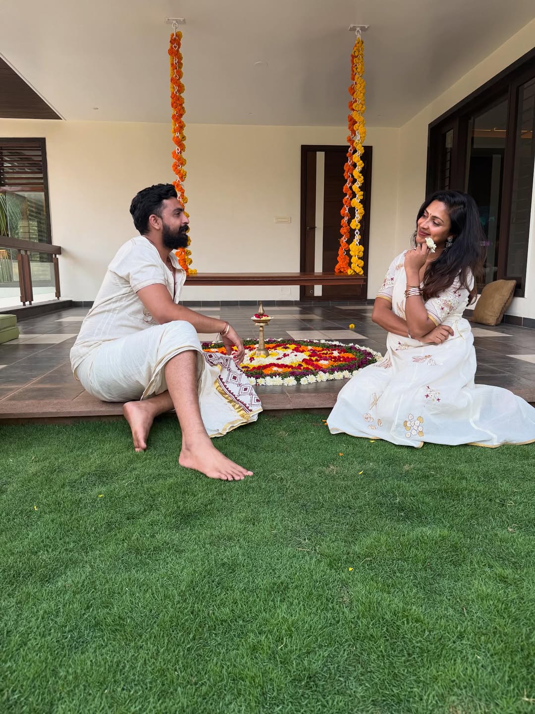 Amala Paul Onam Photos