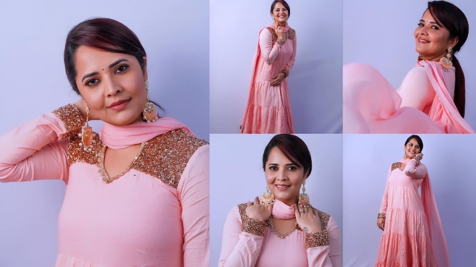 Anasuya Pics: అందం అమ్మాయి అయితే అచ్చం నీలా ఉంటుంది.. అనసూయ లేటెస్ట్‌ పిక్స్‌పై క్రేజీ కామెంట్స్