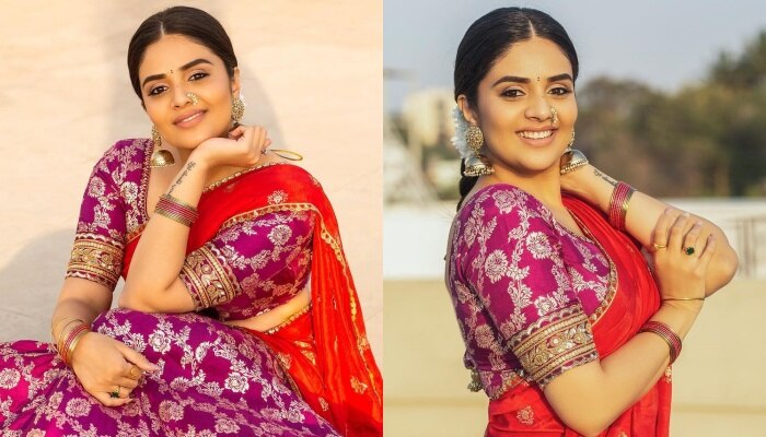 Sreemukhi Photos: లంగాఓణీలో యాంకర్ శ్రీముఖి సందడి.. ఏ ప్రోగ్రామ్ కోసమో?