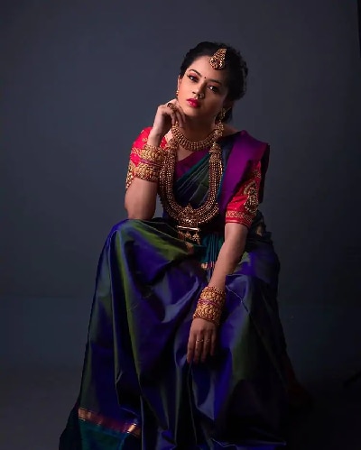 anitha sampath of tamil big boss 4 looks amazing in her bridal look