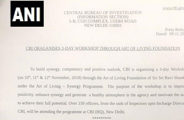 Art-of-living-classes-for-CBI-officials