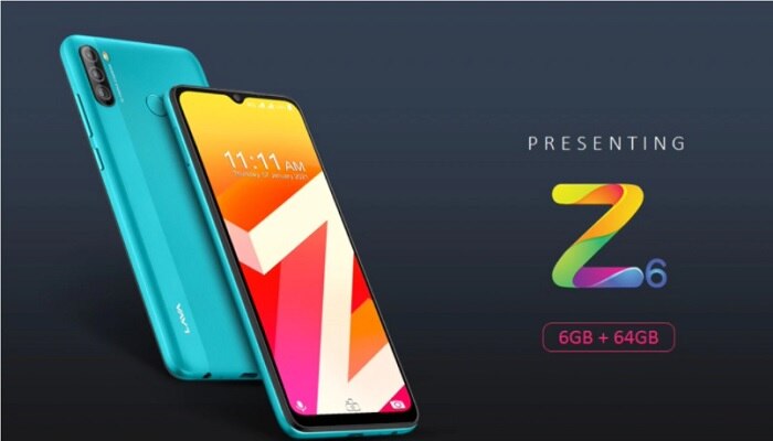 Lava Z6 mobile price and specifications 