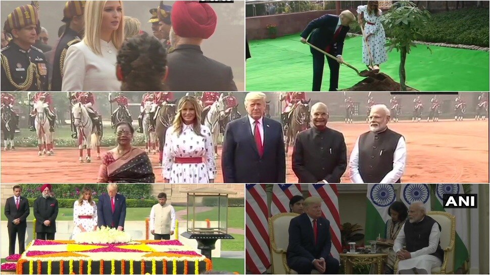 Donald Trump India Tour 2020 second day