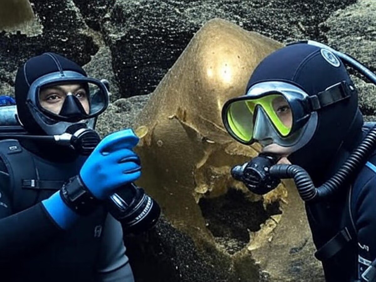Golden Orb In Ocean: Scientists Found a Golden Orb at The Bottom of The ...