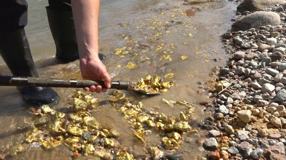 Gold Rivers in India: Gold Particles Flowing through these two Rivers ...