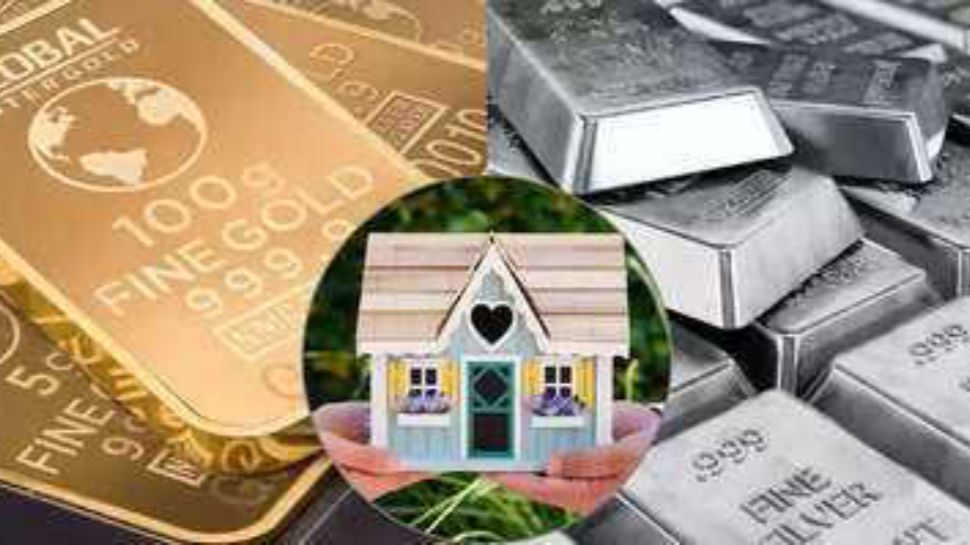 Real Estate vs Gold vs silver 2026 best investment option for long term ...