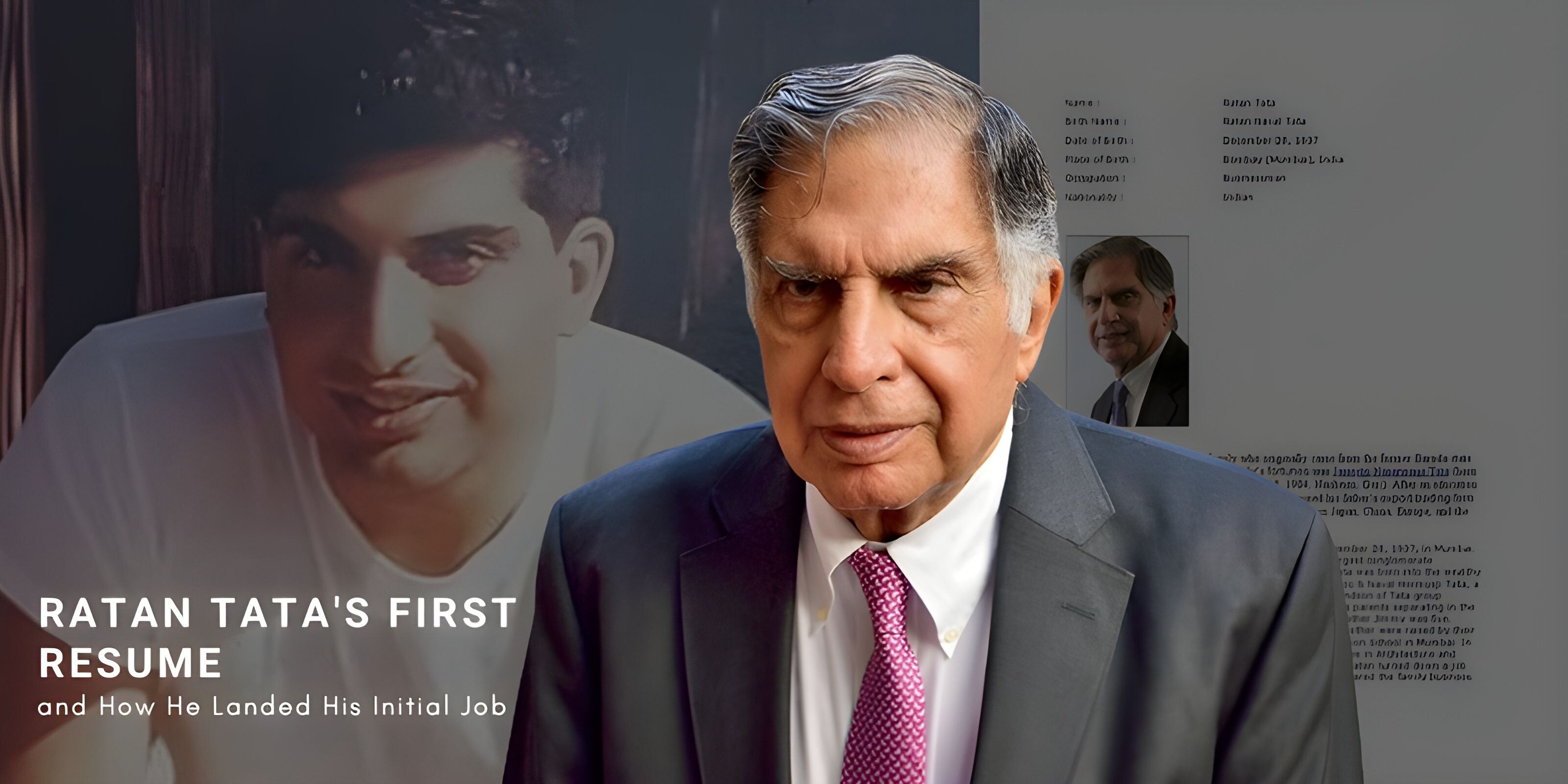 Ratan Tata Success Story: Ratan Tatas Success Story Of How He Got His ...
