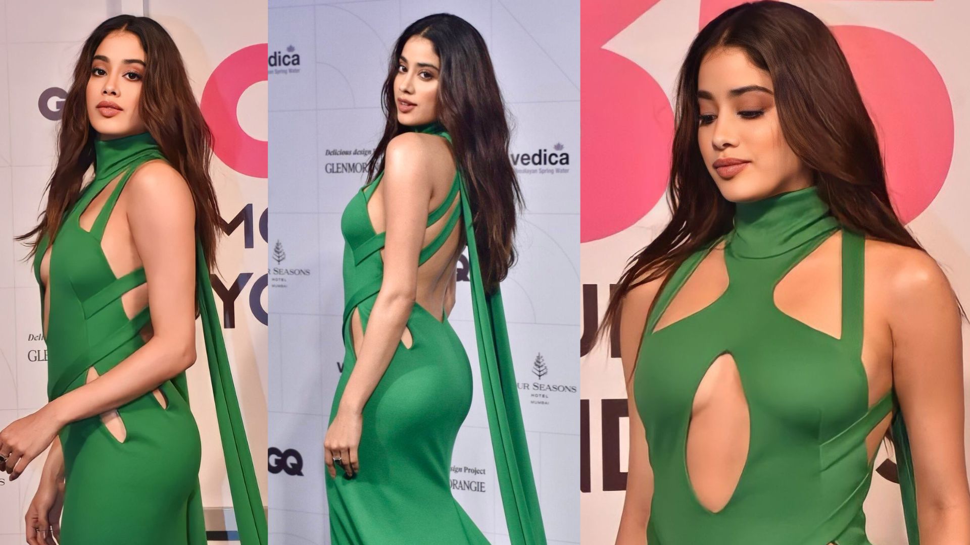 Janhvi Kapoor Pics: జాన్వీ కపూర్ అంగాంగ ప్రదర్శన.. ఫ్రంట్, బ్యాక్ చూపిస్తూ రచ్చ చేసిన జూనియర్ శ్రీదేవి!