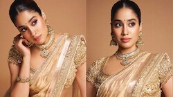 మా జాన్వీ బంగారం అంటున్న ఫ్యాన్స్.. గోల్డ్ కలర్ డ్రెస్ లో చూపు తిప్పుకోనివ్వడం లేదుగా.. 