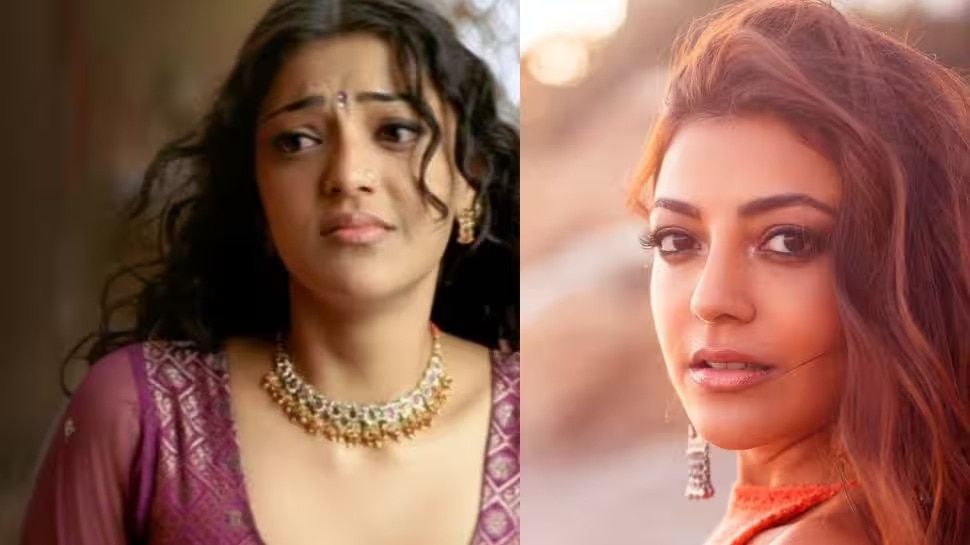 Kajal Aggarwal with tube in nose