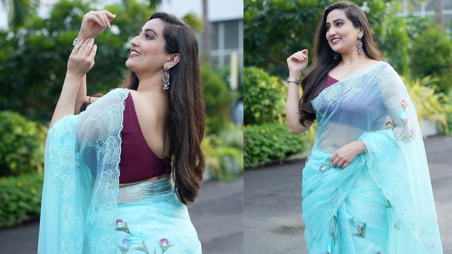 South Actress Hot Navel in Saree BLOUSE that will disturb YOUR Sleep!,  south actress navel HD phone wallpaper | Pxfuel