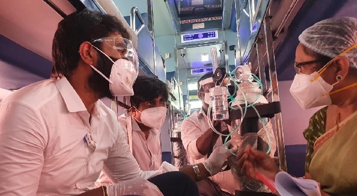 Oxygen on wheels Bus