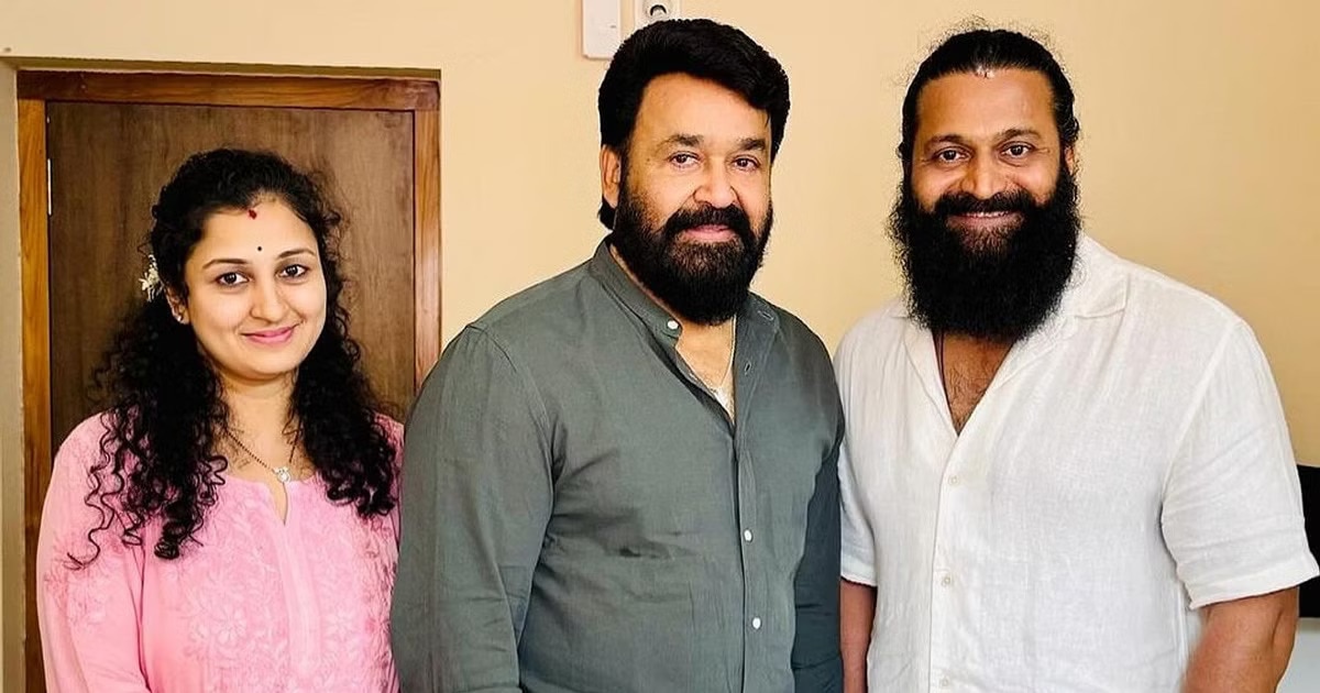 Mohanlal and Rishabh Shetty 