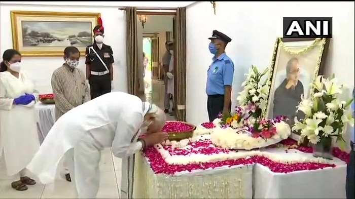  Pranab Mukherjee funeral