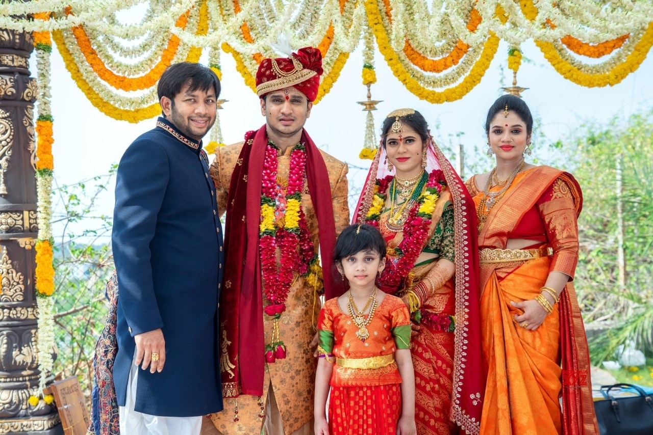 Nikhil Siddharth Wedding Photo