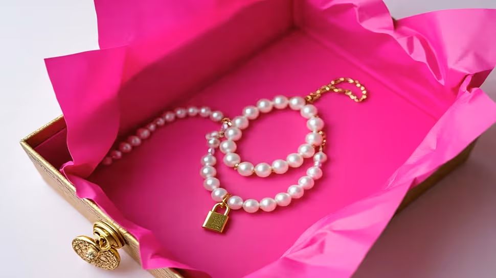 cultural significance of pink paper jewelry