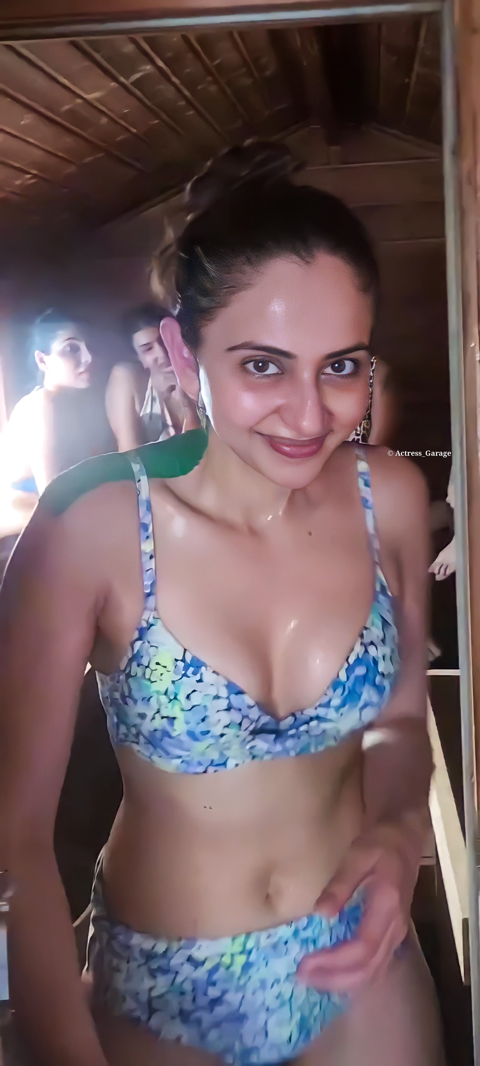 Rakul Preet Singh Ice Bath Video Actress Rakul Preet Singh Bathed In Minus 15 Degree