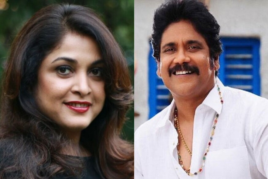 Ramya Krishna With Nagarjuna 