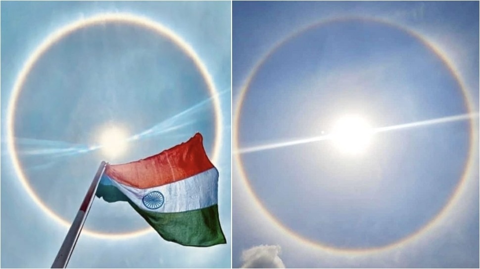 Sun Halo in Hyderabad: తెలంగాణ అవతరణ దినోత్సవం రోజు ఆకాశంలో అద్భుతం, Photo Gallery