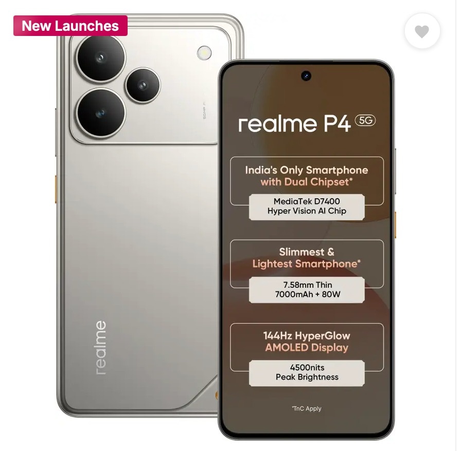 Realme P4 Price