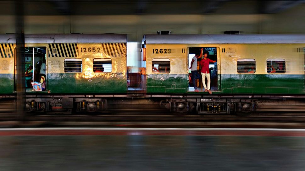 Local Train Color Why are there Colored Stripes on Indian Railway Coaches Secrets of ...
