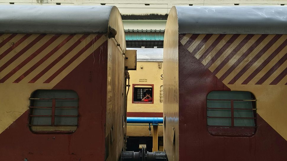Local Train Color Why are there Colored Stripes on Indian Railway Coaches Secrets of ...