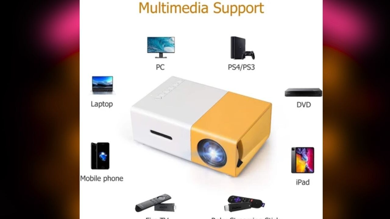Get Tech Fuel Led Mini Projector For Under Rs 1529 On Flipkart | Mini ...