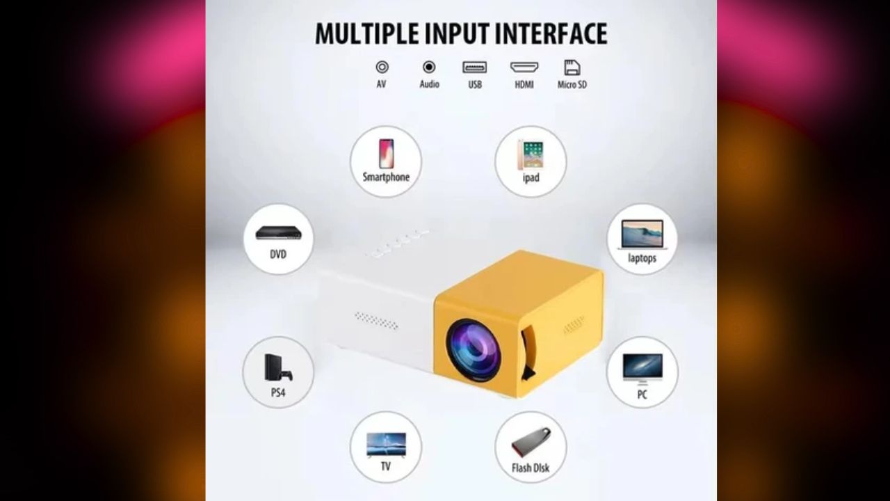 Get Tech Fuel Led Mini Projector For Under Rs 1529 On Flipkart | Mini ...