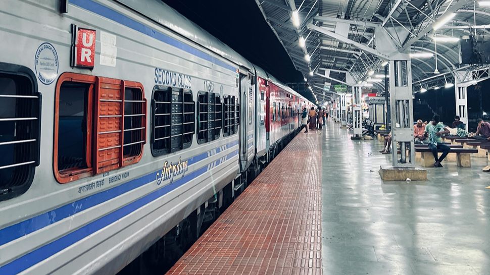 Local Train Color Why are there Colored Stripes on Indian Railway Coaches Secrets of ...
