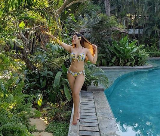 స్విమ్ సూట్లో నేపాల్ మోడల్.. ఫొటోలు Kri actress Aditi Budhathoki