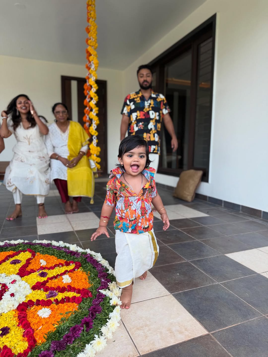 Amala Paul Onam Photos