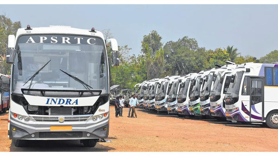 Stree shakti Free bus Scheme in ac busses: