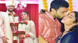 సినిమా స్టైల్లో పెళ్లి చేసుకున్న  CSK బ్యాటర్ శివమ్ దూబే, ఫోటోలు వైరల్