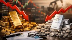 Gold Silver Price Crash: గంటలోనే సీన్ రివర్స్.. కుప్పకూలిన బంగారం వెండి ధరలు..ప్రాఫిట్ బుక్ చేసుకుంటున్న ఇన్వెస్టర్లు..!! 