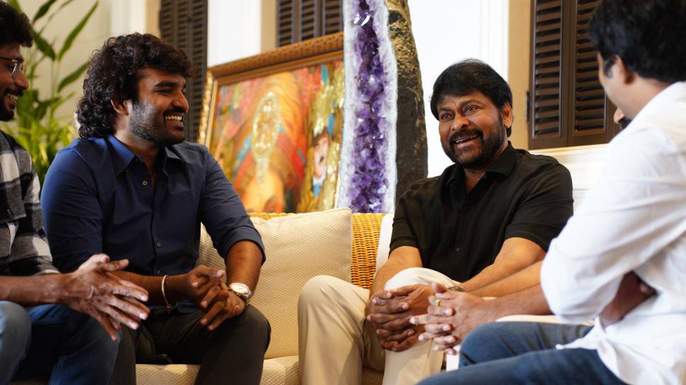 Kiran Abbavaram Meets Chiranjeevi 5