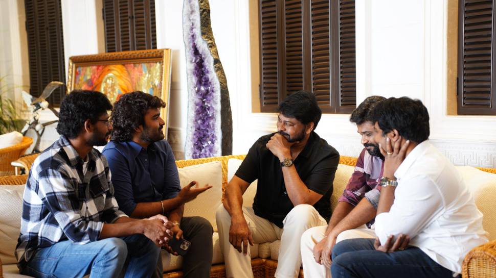 Kiran Abbavaram Meets Chiranjeevi 7