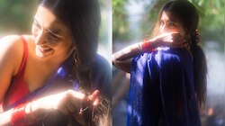 Niharika Konidela: చీరకట్టులో నిహారిక కొణిదెల కవ్వింపులు.. ఎంత క్యూట్‌గా ఉందో!