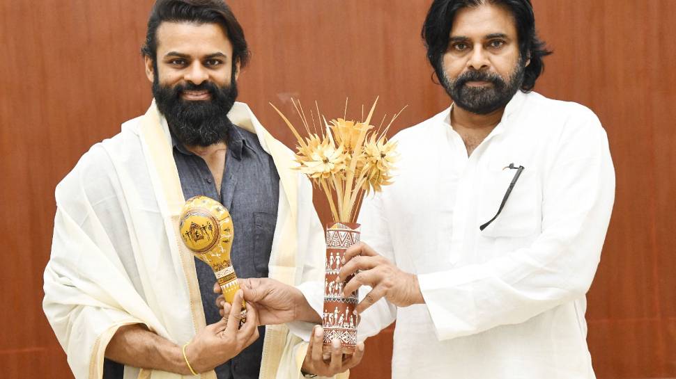 Pawan Kalyan Sai Durga Tej 9