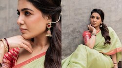 Samantha: చీరలో పుత్తడి బొమ్మలా నటి సమంత.. నెట్టింట్లో ఫోటోలు వైరల్!