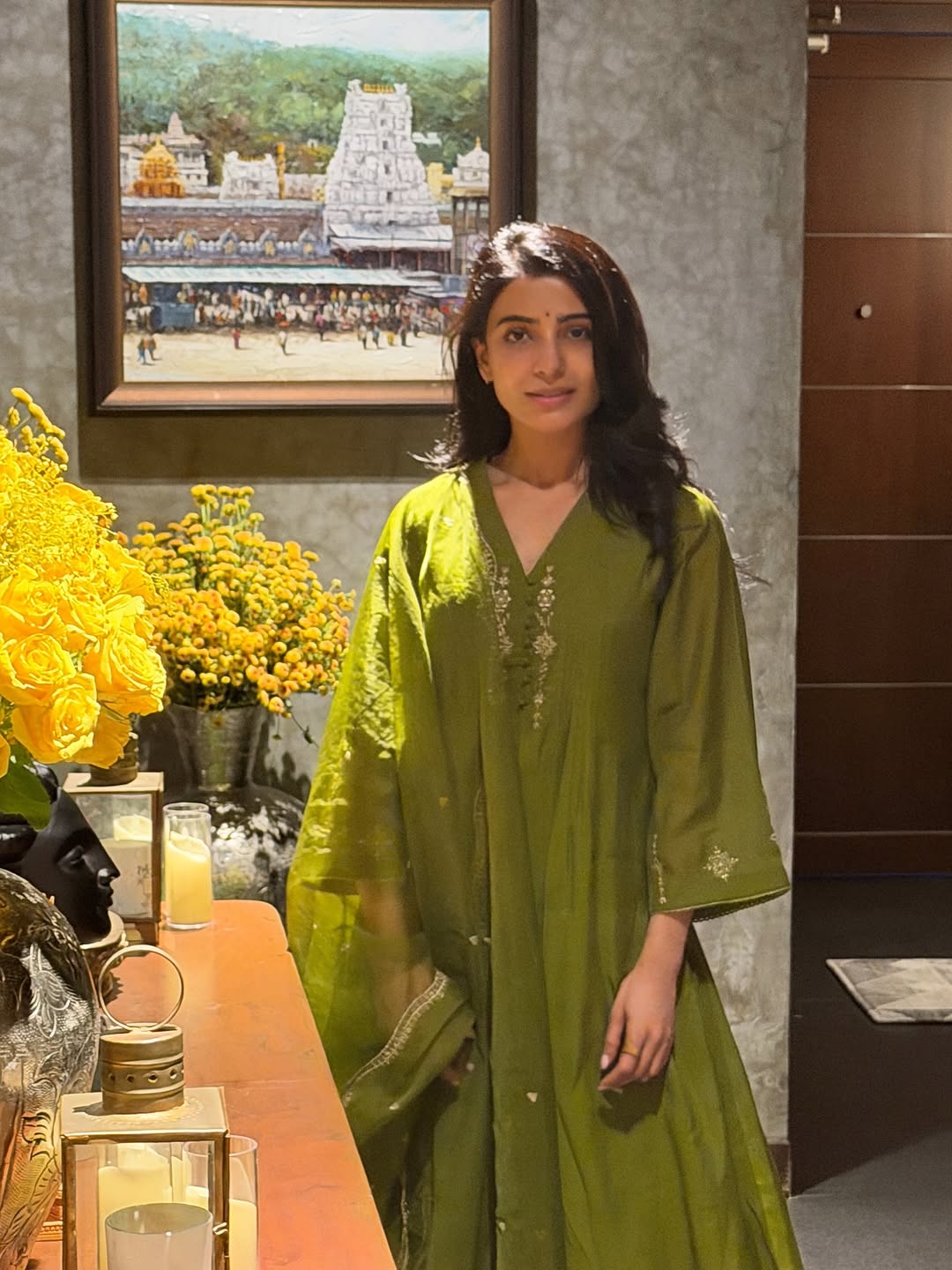 Samantha Diwali Celebrations With Raj Nidimoru