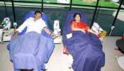 Chiranjeevi Donates Blood: సతీసమేతంగా రక్తదానం చేసిన టాలీవుడ్ మెగాస్టార్ చిరంజీవి