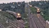 4 Trains: బాప్ రే.. ఒకే ట్రాక్ మీదకు నాలుగు ట్రైన్ లు.. స్పందించిన రైల్వేశాఖ.. వీడియో వైరల్..