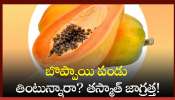 Papaya Fruit Side Effects: బొప్పాయి పండు తింటున్నారా? తస్మాత్‌ జాగ్రత్త!