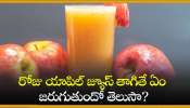 Apple Juice Benefits: రోజు యాపిల్‌ జ్యూస్‌ తాగితే ఏం జరుగుతుందో తెలుసా?