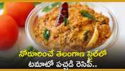 Tomato Roti Pachadi: నోరూరించే తెలంగాణ స్టైల్‌లో టమాటో పచ్చడి రెసిపీ.. ఒక్కసారి తింటే మళ్లీ తింటారు!