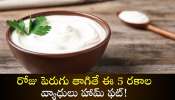 Curd Drinks Facts: రోజు పెరుగు తాగితే ఈ 5 రకాల వ్యాధులు హామ్‌ ఫట్!